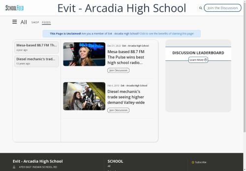 Evit - Arcadia High School