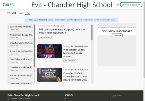 Evit - Chandler High School