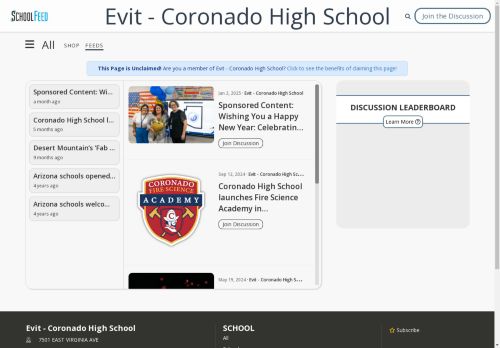 Evit - Coronado High School