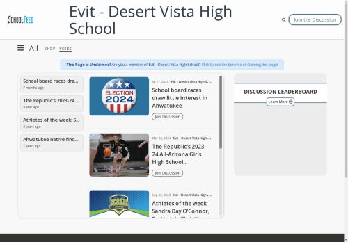 Evit - Desert Vista High School
