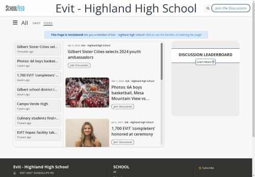 Evit - Highland High School