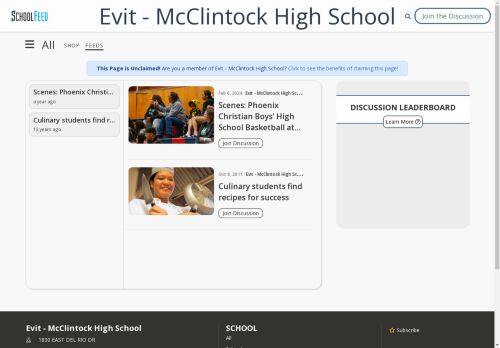 Evit - McClintock High School