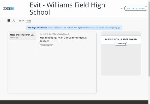 Evit - Williams Field High School