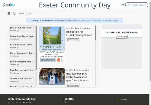 Exeter Community Day