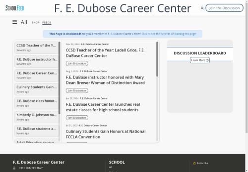 F. E. Dubose Career Center