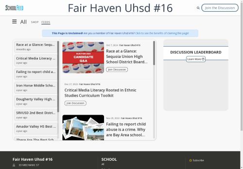 Fair Haven Uhsd #16