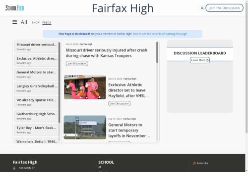 Fairfax High