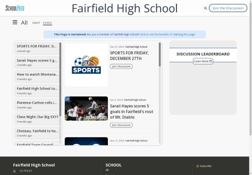 Fairfield High School