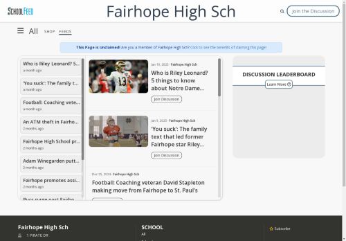 Fairhope High Sch