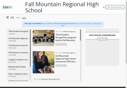 Fall Mountain Regional High School