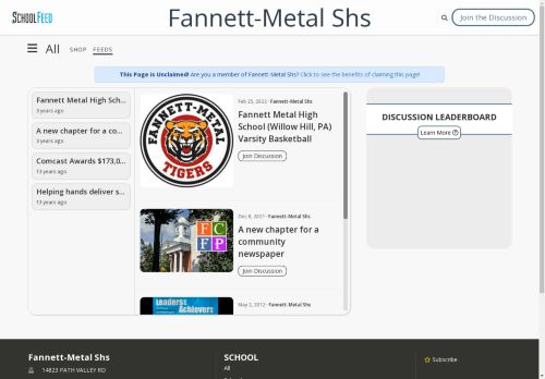 Fannett-Metal Shs