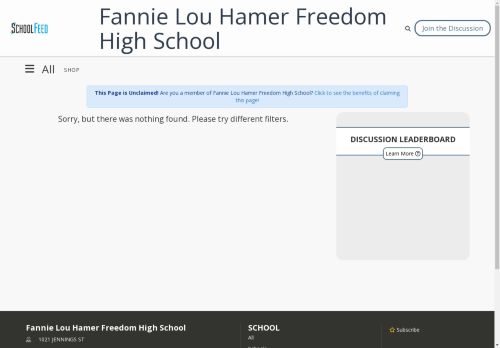 Fannie Lou Hamer Freedom High School