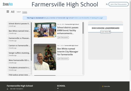 Farmersville High School