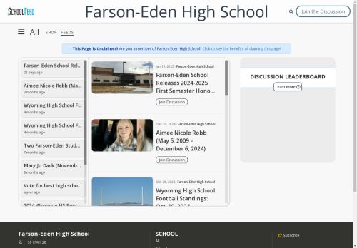 Farson-Eden High School