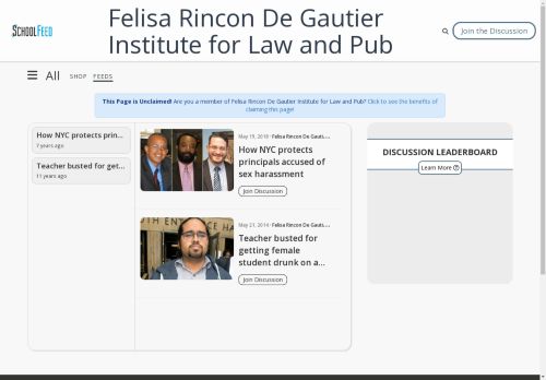Felisa Rincon De Gautier Institute for Law and Pub