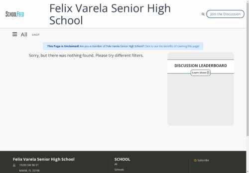 Felix Varela Senior High School