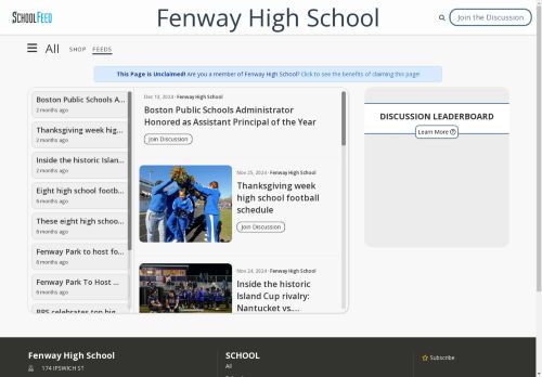 Fenway High School