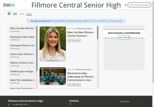Fillmore Central Senior High