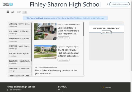 Finley-Sharon High School