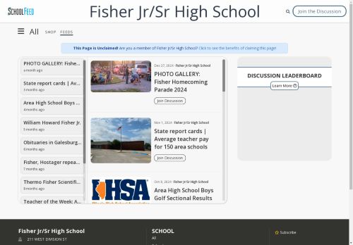 Fisher Jr/Sr High School