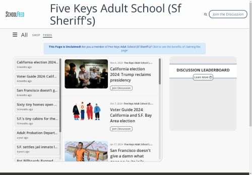 Five Keys Adult School (Sf Sheriff's)