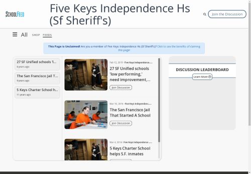 Five Keys Independence Hs (Sf Sheriff's)