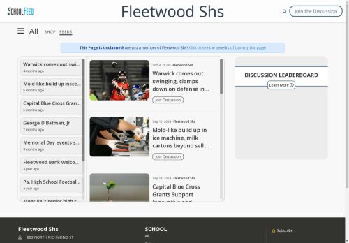 Fleetwood Shs