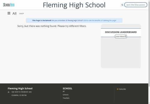 Fleming High School