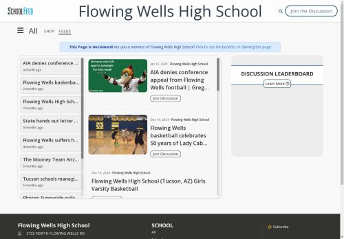 Flowing Wells High School