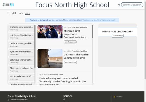Focus North High School