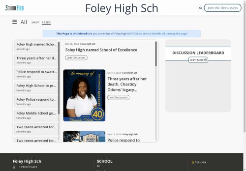 Foley High Sch