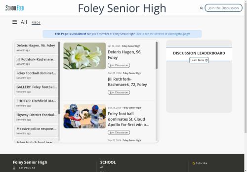 Foley Senior High