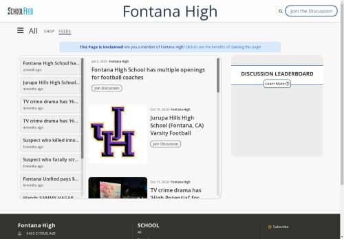 Fontana High