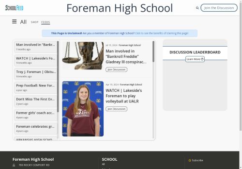 Foreman High School