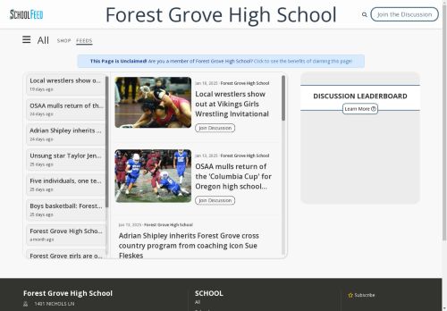 Forest Grove High School
