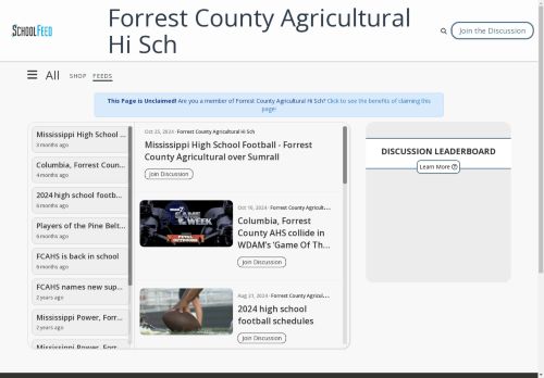 Forrest County Agricultural Hi Sch