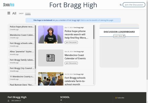 Fort Bragg High