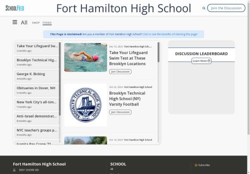 Fort Hamilton High School