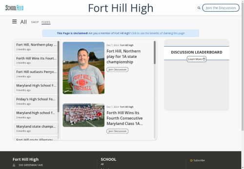 Fort Hill High
