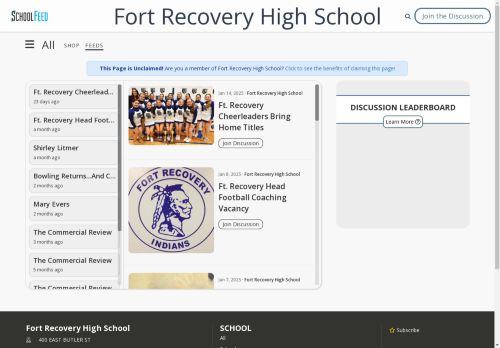 Fort Recovery High School