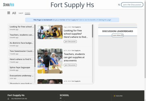 Fort Supply Hs