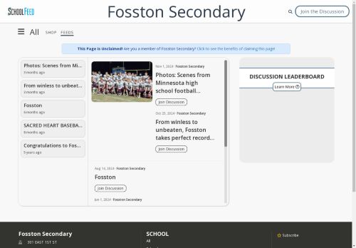 Fosston Secondary