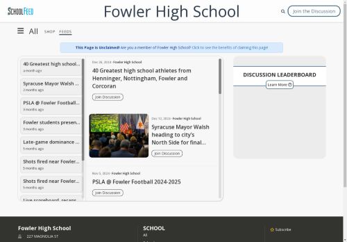 Fowler High School