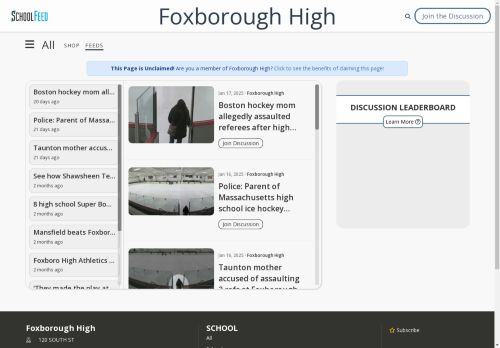 Foxborough High