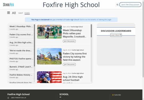 Foxfire High School