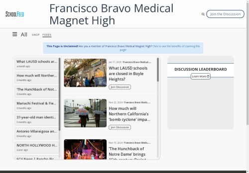 Francisco Bravo Medical Magnet High