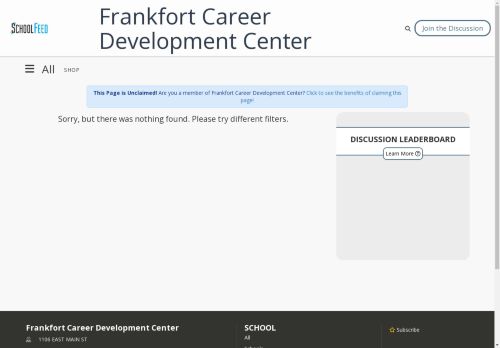 Frankfort Career Development Center