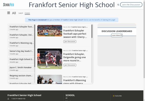 Frankfort Senior High School