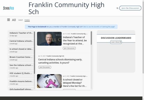Franklin Community High Sch