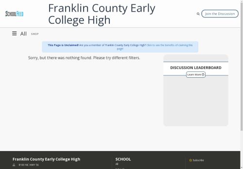 Franklin County Early College High